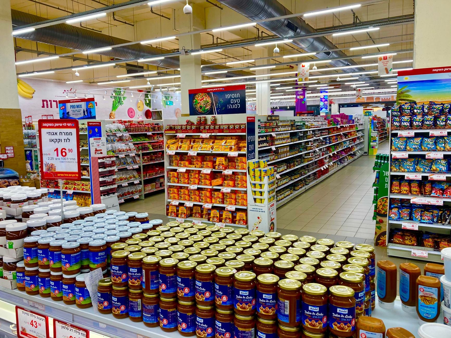 Fully Stocked Supermarket
